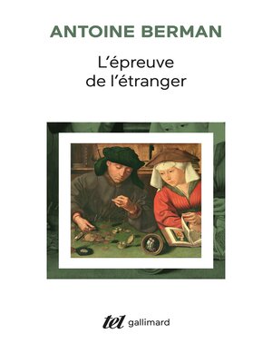 cover image of L'épreuve de l'étranger
